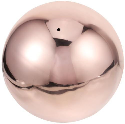 YARNOW Sfera in Acciaio Lucidata Globo Riflettente Da Giardino Sfera Specchio Cava Decorazione Per Esterni Sfere Luminose Da Esterno