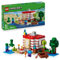 LEGO Minecraft The TNT Jungle House Toy - Building Set with a Trigger Switch for Explosive Function - Incl. a Boat plus Steve, Creeper and Zombie Figures - Gift for 8+ Year Old Girls & Boys - 21275