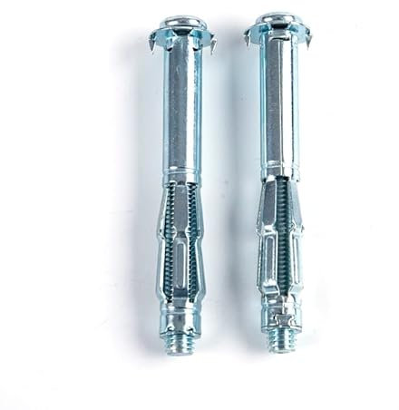 Expansion bolts Expansion Screw,Stainless steel expansion bolts,Expansion Bolts Heavy Expansion Bolt Set Wall Anchor Metal Setting Tool Hollow Drive Anchor Screws Assortment Kit for Drywall Plaster (C