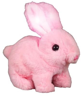Hopping Bunny Toy Interactive Plush Rabbit, Hopping Robotic Animal