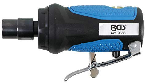 Mini amoladora recta extra corta (120 mm) neumático BGS