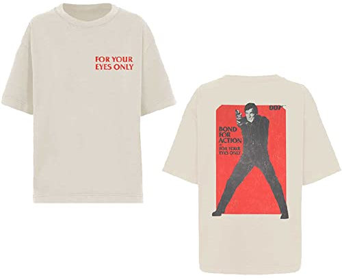 James Bond 007 T Shirt for Your Eyes Only Bond for Action Officiel Homme Size XL