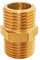 D&DHardware Doppelnippel 3/4 Zoll Messing Außengewinde,Verbindungsstück AG/AG Gewindefitting,Doppelnippel Messing Fittings für Trinkwasser geeignet