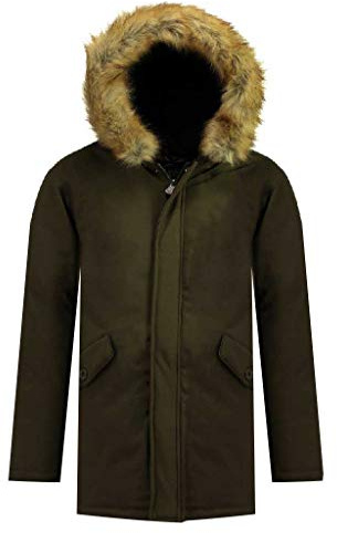Geographical Norway Bagway Men Parka de Hombre, Kaki, S