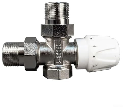 Manual Thermostatic Radiator Valve, Heating Temperature Control Valve, For Heating, Air Conditioning, And Domestic Hot Water Systems