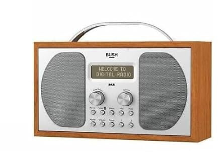 Bluetooth DAB Radio Bush Wooden Portable With LCD Display 1507BT 7362325