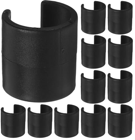 HONITANO 20 Pezzi Portabandiera Angolare Mini Portabandiera Clip Sicuro Per Asta Bandiera Clip Per Bandiera