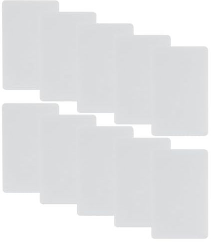 Cabilock Paquete de 10 Tarjetas de Limpieza Cr80-lc para Lectores de Tarjetas Pos y Cajeros Automáticos, Prehumedecidas de PVC, Compatibles Terminales Bancarios, Hoteles y