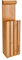 Kyocera BAMBOOKNIFEBLOCK Bambus Messerblock, 34 x 12,5 x 6,6 cm, braun