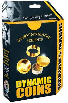 Marvin's Magic - The Dynamic Coins Amazing Trick Set | Amazing Magic Tricks For Kids | Fun Kids Magic Tricks Included | Suitable For Age 8+
