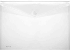 FolderSys 10 x Dokumentenmappe A3 quer PP Klettverschluss transparent