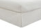 Lux URY Jupe de lit sur Mesure pour hôtel, Plis carrés, Hauteur de 35,6 cm, lit Double, Blanc