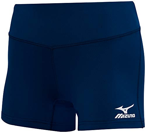 Mizuno Damen Mizuno 440656 5151 05 M Victory Volleyball Shorts 8 9 cm Schrittl nge, Navy, M EU