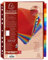 Exacompta 4844E Premium-Register mit Tasche für DIN A4 MAXI aus langlebigem Kunststoff 8-teilig volle Höhe 25 x 30 cm vollfarbig 2 x 4 Farben mit Etikettenbogen zum Beschriften Trennblätter
