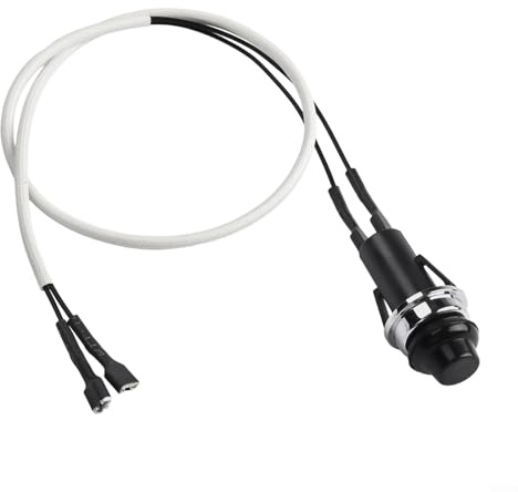 Elektrodtryckknapp, 1-pack Piezo-tändare för grill ersättningsdel snabb tändningskänslig gnista tillförlitlig prestanda för utomhusmatlagning