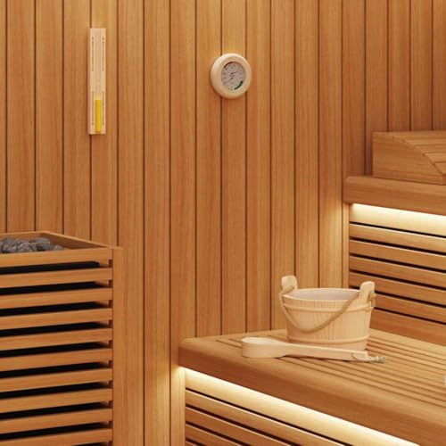 Generico Set di Accessori per Sauna 4 PCS Marrone,Accessori Sauna,42023676