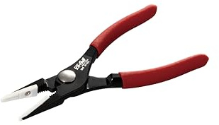 IPS PLIERS SH-165S Soft Touch Slim Combination Pliers with Internal Spring and Non-Marring Resin Jaws, 6.8-Inch (174mm) – Made in Japan, Tsubame-Sanjo