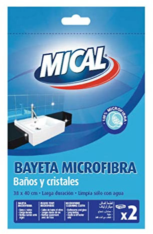 Marca Blanca - Bayeta microfibra baño Mical 2U