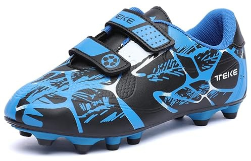 Boys Football Boots - Kids & Teen Soccer Shoes for Unisex Indoor/Outdoor Training & Running