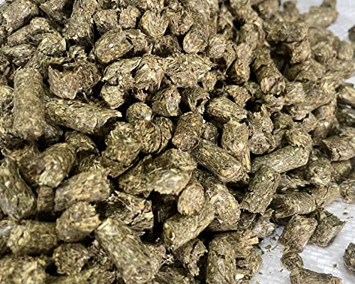 OrganicPearl Heupellets | Halbfest gepresst im Jutesack, 8mm, 4kg