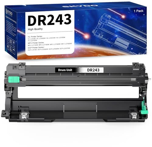 DR-243CL Trommel Schwarz Kompatibel Brother DR243CL DR243 DR-243CL Trommeleinheit für Brother MFC-L3770CDW MFC-L3730CDN DCP-L3510CDW DCPL3550CDW MFC-L3710CW MFC-L3750CDW HL-L3270CDW HL-L3230CDW