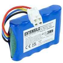 EXTENSILO Akku kompatibel mit Worx WR106SI, WR110MI, WR115MI, WR110MI.1, WR106SI.1 Rasenmäher (3,5Ah, 20V Li-Ion)