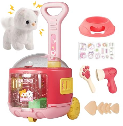 Genérico Animali domestici elettronici | per la cura degli animali domestici nei passeggini - Regalo di compleanno per bambini e ragazze