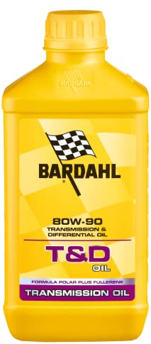 Bardahl - T&D 80W90, Lubrificante per Trasmissioni e Differenziali, Olio Trasmissione, Olio per Trasmissione Manuale, 1 Litro