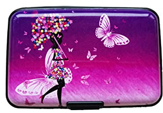 EZZLife RFID Blocking Card Case Wallet, 6 Slots Aluminum Portable Travel Identity ID/Credit Card Safe Protection Card Holder Hard Case for Men and Women-04