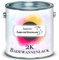 FARBENLÖWE 2K Badewannenbeschichtung MADE IN GERMANY Badewannenlack für Keramik, Emaille, Acryl, Fliesen, Badewanne, Porzellan, Stahl, Fliesen, Kunststoff, GFK hochwertiger Schutz (1 L, Weiß)
