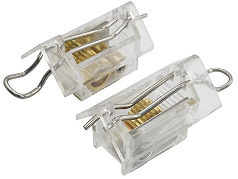 AXLIZER 2PCS Cord Lock Blind Wire Locks and Tilt Meachanism for 25mm/1inch Venetian Blind, Window Blinds Components