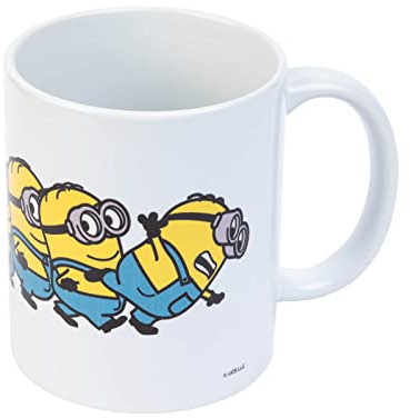 Grupo Erik - Mug Minions 350ml |Sous Licence Officielle | Mug Café & Thé, Idée Cadeau Geek, Anniversaire ou Noël
