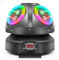 Discolicht Partylicht, Moving Head,LED RGB Licht DJ Projektor Musikgesteuert DJ Disco Lichter, DMX Effektstrahler,Für KTV Familientreffen Hochzeit Geburtstag Halloween (T100)