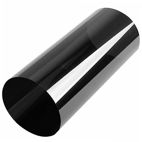 BELLIFFY 1Stk Auto Farbwechselfolie Thermal- Rücklicht Tönungsfolie aus Vinyl Film mit geringer Lichtdurchlässigkeit Auto vorhänge Auto Vorhang Aufkleber Autofolie Folie für Auto PVC Black