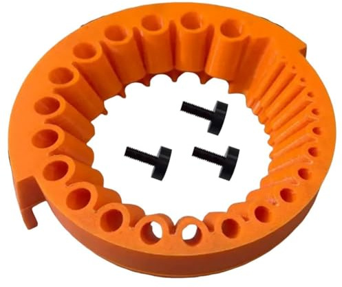 Lonrtesw Affûteuse de Forets, Meuleuse D'Angle à Lame Géante pour le Meulage des Forets, Forets de 2 à 13 mm pour le Meulage D'une Meuleuse de 125 mm