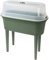 URBNLIVING Elevated Greenhouse Plastic Raised Garden Bed Planter With Lid (Green)