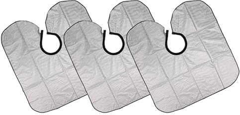 TOPPERFUN 3 Piezas Impermeables para Teñir y Cortar Cabello de Peluquería Profesional Resistente Tintes y Champú para Salón y Uso Doméstico Protección Avanzada contra Manchas y Agua