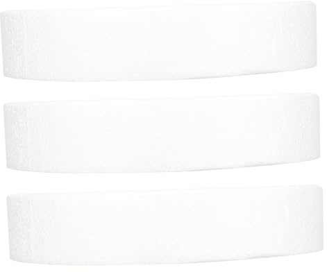SHERCHPRY Dischi Rotondi in Schiuma Fai da Te 3 Pezzi Ø 25 CM Spessore 5 CM per Decorazioni Floreali Basi Artigianali e Centrotavola per Feste e Progetti Creativi