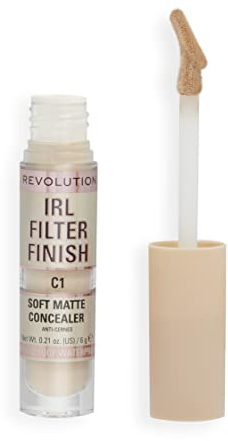Makeup Revolution IRL Filter Finish, Concealer C1