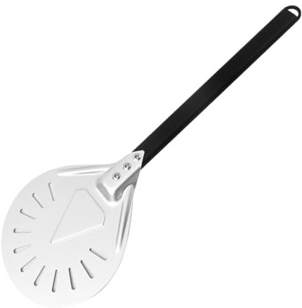 Piccola buccia per pizza - Paddle spato | Pa a buccia in acciaio inossidabile da 7 pollici | Strumento di paddle e server per cucine di cottura senza soluzione di continuità per cucina