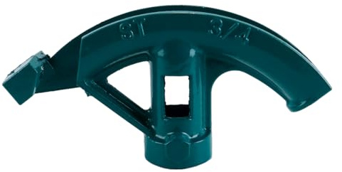Durlo Wire Pipe Bender, 3/4 Inch 20 Mm 90° -180° Bending Tools, Cast Iron Manual Conduits Bender For Home Improvement Plumbing Application