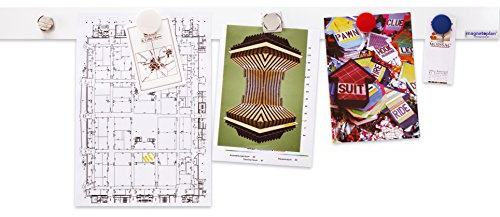 magnetoplan Magnetowand Leisten-Set, 1000 mm, weiß