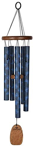 Woodstock Chimes Klangspiel mit Schmetterlingsmotiv