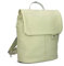 Zwei Damen City-Rucksack Mademoiselle.M MR8 4 Liter klassisch-eleganter Damenrucksack, Magnet-Verschlussklappe, Hauptfach mit Reißverschluss, gepolstertes Trennfach, Rückenpolsterung (jade)