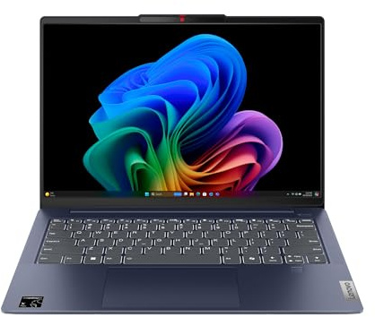 Lenovo IdeaPad Slim 5 14Q8X9 Laptop, 35.6 cm WUXGA OLED Display, Snapdragon X Plus, 16GB RAM, 512GB SSD, Windows 11, Blue