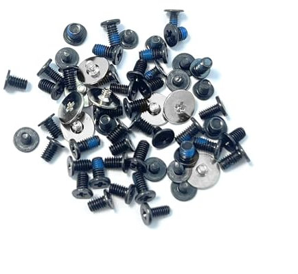 ZAHARA Kit viti per computer portatile per MSI MS-16W1 GF65 Thin 9SD/9SEXR/10SER/10SDR Creator 15M A9SD,MS-16W2 GF65 Thin 10UE Notebook Screw Set