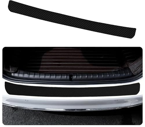 Car Rear Bumper Protector for Mercedes-Benz Maybach GLS 600 2021-2025 Accessories, Self-Adhesive Bumper Guards Anti-Scratch Rear Trunk Door Sill Protector,35.43 * 2.76 inch