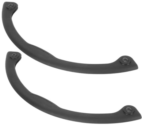YARNOW Protezione per Skateboard e Longboard 2 Pezzi in Gomma Adesiva Paraurti per Bordi Resistenti Antiurto per Protezione Naso e Coda Tavole da Snowboard Sportive Outdoor