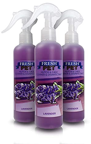 Trade Chemicals 3 x 250ml FRESH PET - Rodent Specialist Disinfectant - Rabbit Hutches and Cages (LAVENDER)