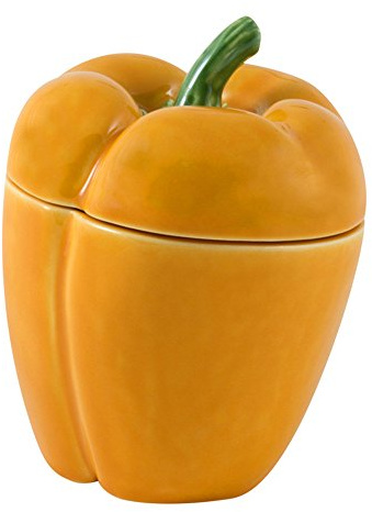 Bordallo Pinheiro 12.5 Inch Yellow Pepper Box